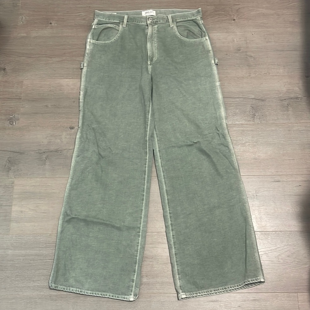 Agolde Green Cargo Pants